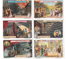 LIEBIG TRADE CARDS, NERO (OPERA) 1925 Set of 6 Cards (S1169 French). picture