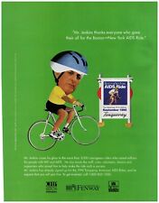 1995 Boston To New York AIDS Ride Print Ad Mr. Jenkins Riders Tanqueray American picture
