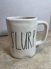 Rae Dunn Artisan Collection By Magenta SLURP Inside 20 Ounces BLACK LETTERS picture