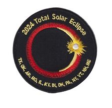 2024 Total Solar Eclipse 13 State Totality Sun Moon Space 4