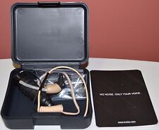 Invisio M3 / M3S Tactical Ear Bone Headset INV-600-LE with Manual 6-Pin & Case picture