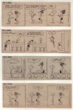 Eek and Meek by Howie Schneider - 27 daily comic strips - Complete July 1975 picture