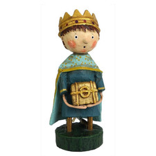 LORI MITCHELL ~ Giver of Gold ~ Folk Art Nativity Christmas Figure picture