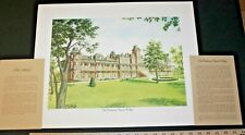 1974 Cleveland Tennessee Centenery Female College E. Howard Burger Signed Print picture