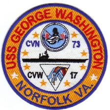 USS GEORGE WASHIINGTON, CVN-73, CVW-17, PATCH,       Y  picture