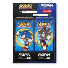 FiGPiN 2 Pack Target Exclusive SEGA Sonic The Hedgehog #1351 & Shadow #1352 picture