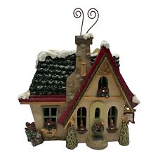 Kurt S Adler Holiday Home Lighted House Christmas Village w/ Box - Missing Santa picture