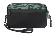 OFFICIAL STONEHEAD® Black & Green Camo Smell Proof Bag with Combination Lock  picture