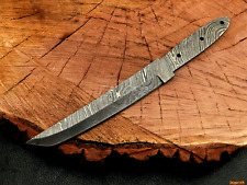 Jayger Handmade Damascus Steel Knife-Tanto  Blank Blade-Knife Making- B19 picture