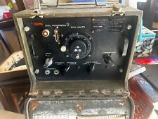 Vintage WW2 U.S.Army Signal Corps Frequency Meter BC-221-AA Serial 4002 & Index picture