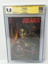 DCeased #2 Comic Mint Edition A Variant Cover CGC 9.8 Signed By Shannon Maer picture