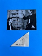 Francis Crick / James Watson (DNA Nobel Prize Medicne 1962 ) Dual Hand Signed picture