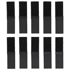 Official VELCRO® Webbing Keepers for MOLLE Tactical Back Packs - Black - 10pk picture