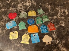 1980s Sioux City Woodbury County, Iowa Dog License And Rabies Tags picture
