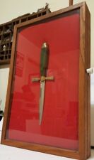 Unique custom made Dagger Double Edged Dagger stripped one of a kind beautiful picture