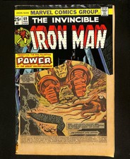 Iron Man #69 Confrontation Ron Wilson Cover Art Bronze Age Comic Marvel 1974 picture