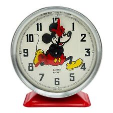 Disney Mickey Mouse Alarm Clock Animated By Reveils Bayard France 1964 WORKS picture