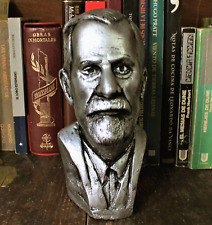 SIGMUND FREUD Bust Sculpture FIGURE PSYCHOLOGY PSYCHE philosopher PSYCHOLOGIST picture