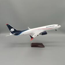 1/85 Scale Airplane Model - Aeromexico Boeing B737 Airplane Model With Stand picture