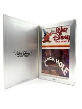 The Black Hole VHS 1983 Disney Silver Sorcerer Mickey Box w/ Inserts picture