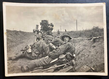 Mint Germany Real Picture Postcard Cover RPPC Waffen SS Before The Attack picture