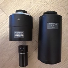 Olympus U-PMTVC adapter/ U-SPT/ PE 2.5X 125 microscope accessories  picture