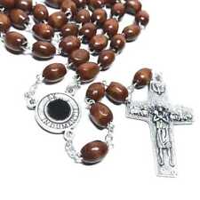 San Padre Pio - Prayer Rosary Blessed By Pope With Relic - St. Father Pio picture