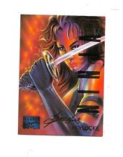 1995 Marvel Masterpieces Emotion Signature # 77 PSYLOCKE card picture
