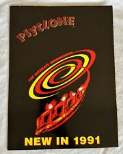 Six Flags Magic Mountain Vintage Press Kit “Psyclone” 1991 Wooden Roller Coaster picture