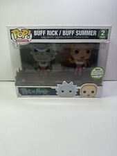 Funko Pop Vinyl: Rick and Morty Buff Rick and Summer (2 Pack) 2017 Exclusive picture