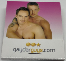The Ultimate Gay Personals Website Gaydar Guys FULL Matchbook picture