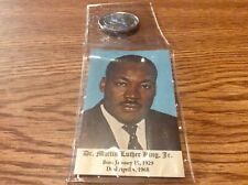 Dr. Martin Luther King Jr. Card and Coin Mint In Plastic picture