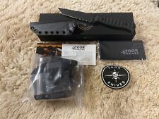 TOOR KNIVES LIMITED EDITION OVERLORD SHADOW BLACK SHEATH/STRAP RETENTION SYSTEM picture