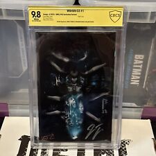 W0RLDTR33 #1 CBCS 9.8 Signed X3 Tynion Blanco Toliver Exclusive Variant /333 New picture