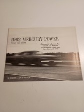 1962 Mercury Power Comet, Meteor, and Monterey Powertrain Sales Brochure picture