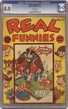 Real Funnies #1 CGC 8.0 1943 1161203013 picture