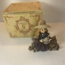 Boyds Bears Yesterdays' Child Whitney with Wilson...Tea Party 1995 With Box picture