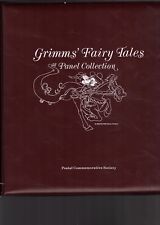 Disney Grimm's Fairy Tales Panel Collection Postal Stamp Book 14 Stamps (bb17 picture