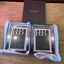 Reed&Barton Silver-plated Picture Frame 5x7 - Set Of 2 picture