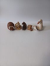 5 Vintage Artesania Rinconada Figurines Hand Sculpted, Painted 70s-90s Retired  picture