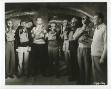 The League Of Gentlemen 1960 Original Photo UK Jack Hawkins Gas Mask Crime J3432 picture