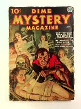 Dime Mystery Magazine Pulp Jun 1937 Vol. 14 #3 FR picture