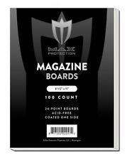 Pack / 100 Max Pro Magazine Size ACID FREE Backing Boards backer board picture