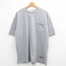Xl/Used Timberland Short Sleeve Vintage T-Shirt Men'S 00S Plain Chest Pocket Lar picture