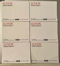 VTG 1990's LOT of 6 LUVOX Post-it Notes Pads Medical Pharma Drug Logo New NOS picture