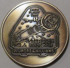 STARLINER CREW TEST FLIGHT ATLAS V AB COIN SPACE MISSION WILMORE WILLIAMS TO ISS picture