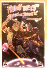 Friday The 13th:Jason vs Jason X #1 Platinum Foil VF+/NM Lim.Ed 1000 COA Polybag picture