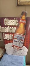 Budweiser Classic American Lager Metal Sign  25
