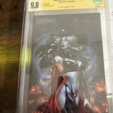 Lady Death Extinction Express 1 Enchanter Edition 33/150 CBCS 9.8 picture