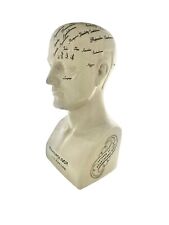 Bust Porcelain L.N. Fowler Phrenology Scientific Psychology Large Head picture